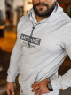 Sweat à capuche K103 gris clair MITARE PRO MAN