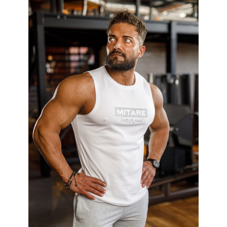 Débardeur K092 blanc MITARE PRO MAN