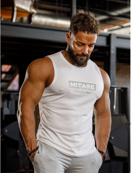 Débardeur K092 blanc MITARE PRO MAN