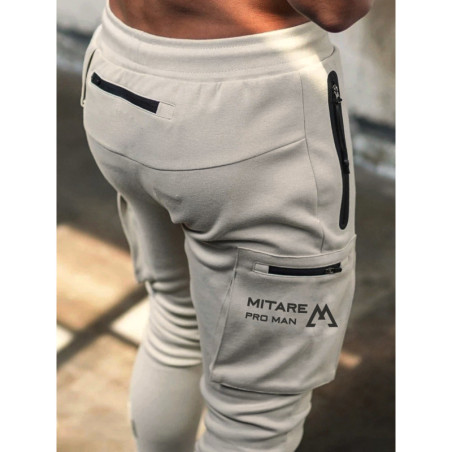 Pantalon de jogging K102 gris clair MITARE PRO MAN