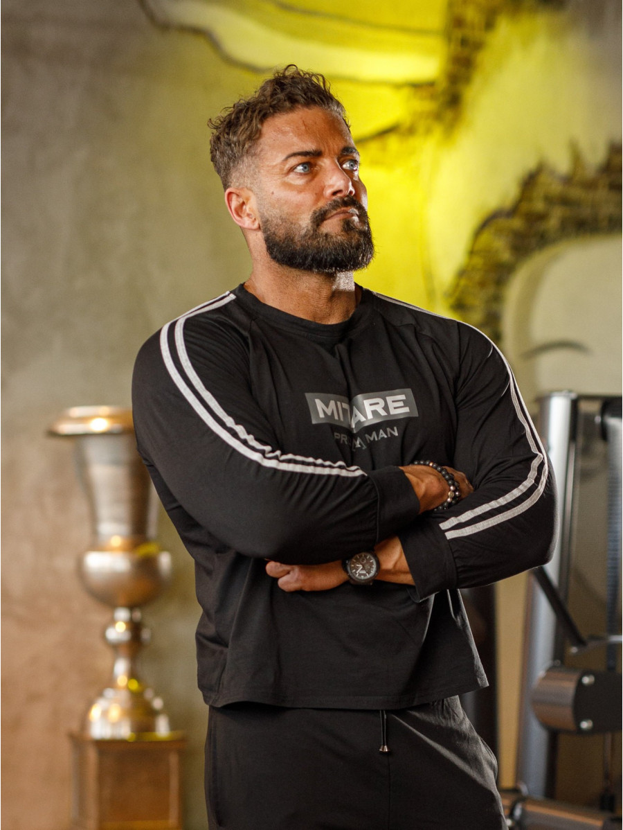T-shirt manches longues K090 noir MITARE PRO MAN