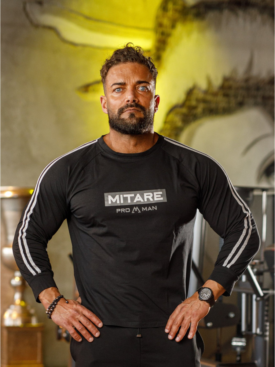 T-shirt manches longues K090 noir MITARE PRO MAN