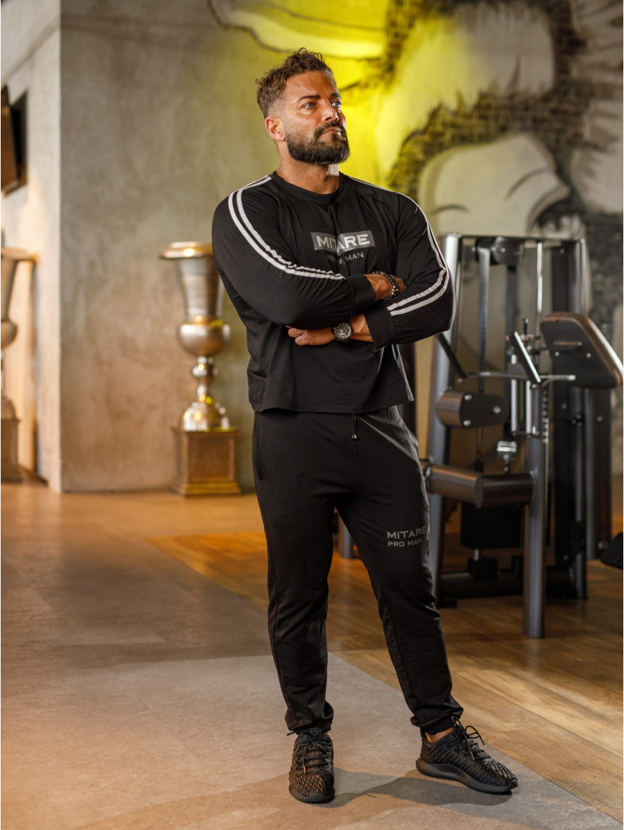 T-shirt manches longues K090 noir MITARE PRO MAN