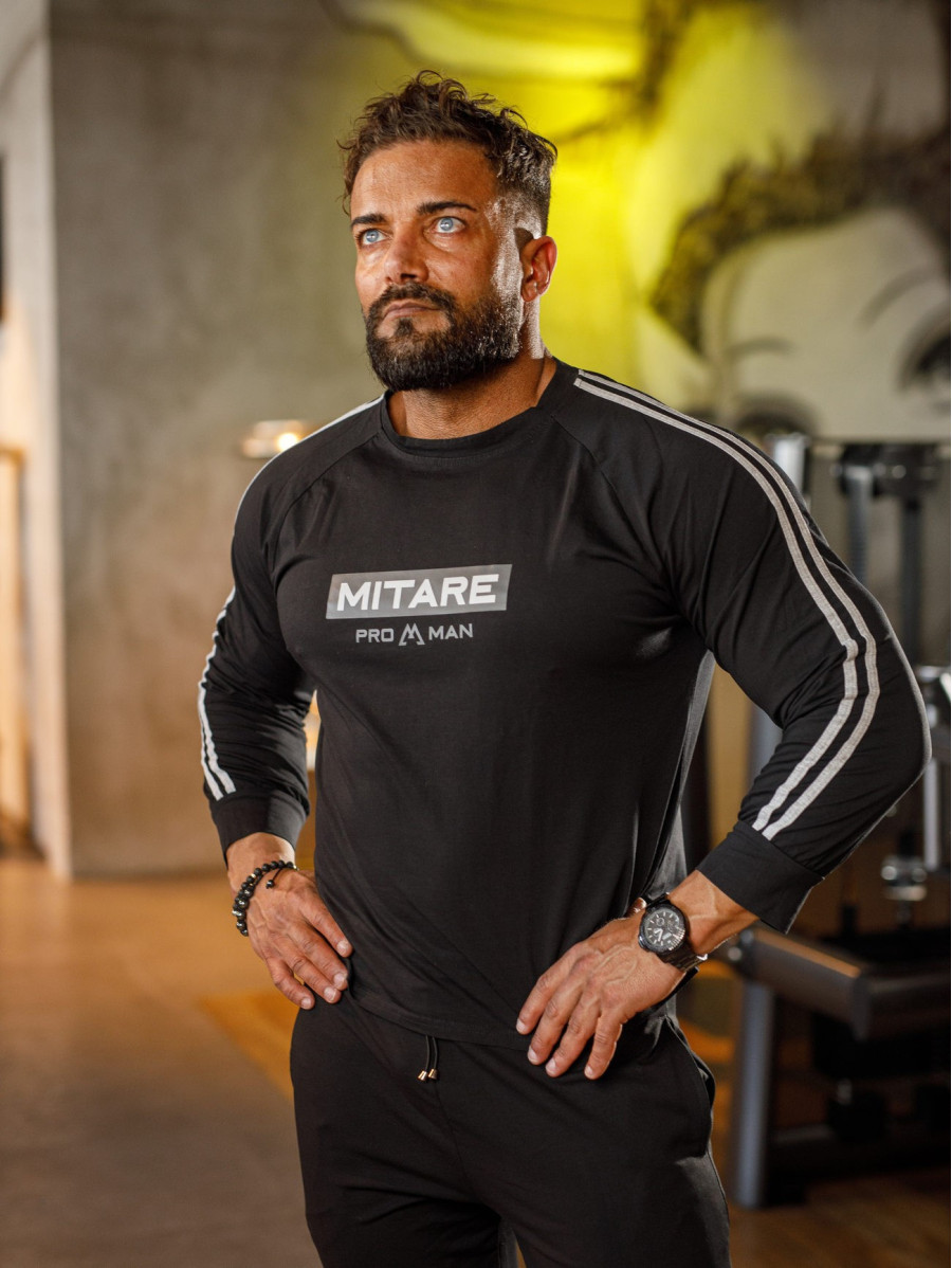 T-shirt manches longues K090 noir MITARE PRO MAN