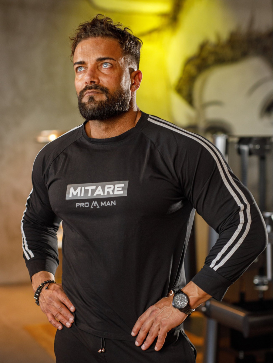 T-shirt manches longues K090 noir MITARE PRO MAN