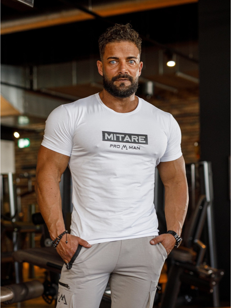 Tee shirt K093 blanc MITARE PRO MAN