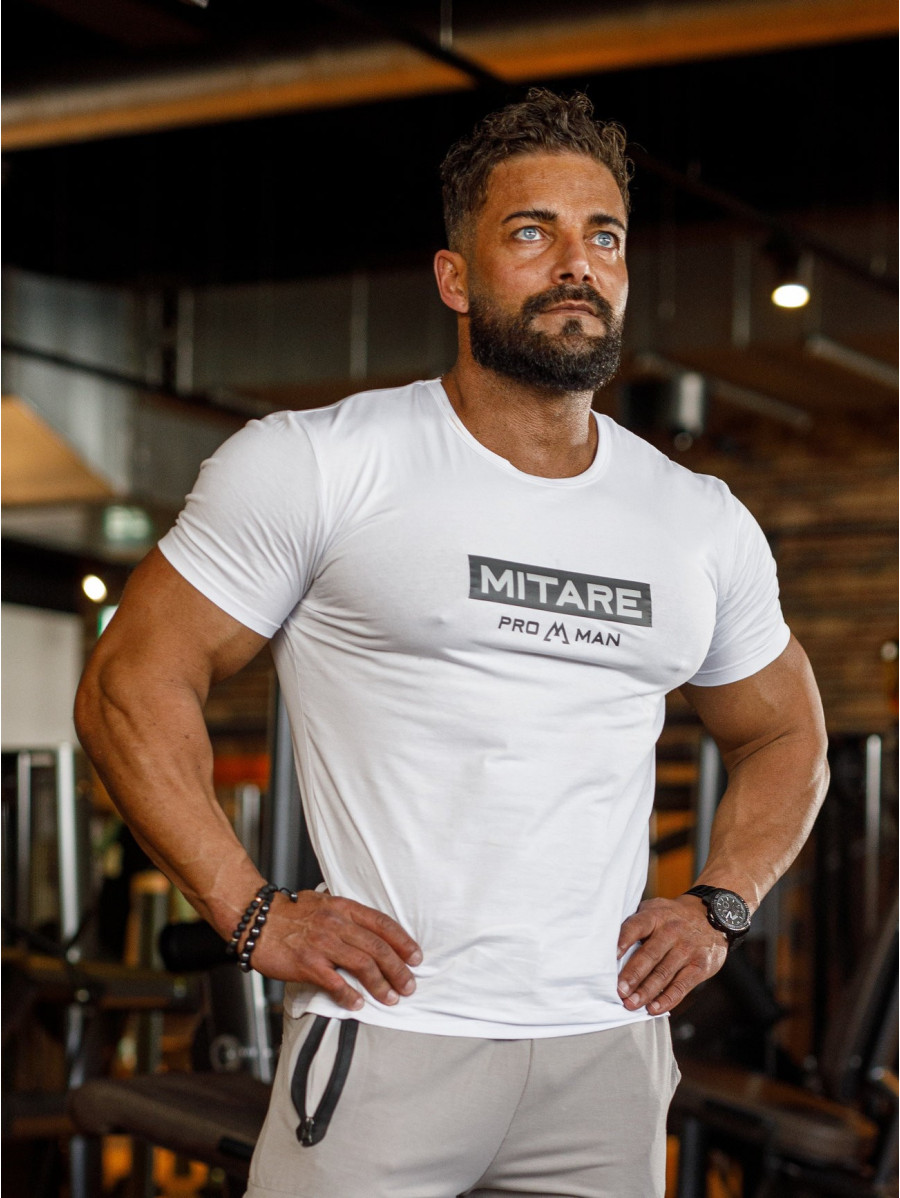 Tee shirt K093 blanc MITARE PRO MAN