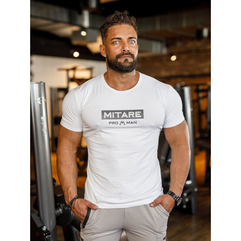 Tee shirt K093 blanc MITARE PRO MAN