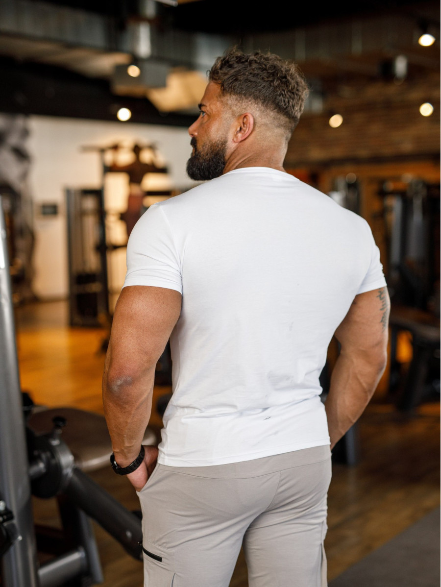 Tee shirt K093 blanc MITARE PRO MAN