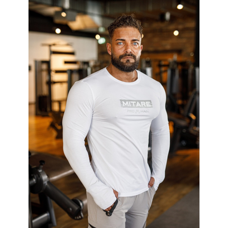 T-shirt manches longues K094 blanc MITARE PRO MAN
