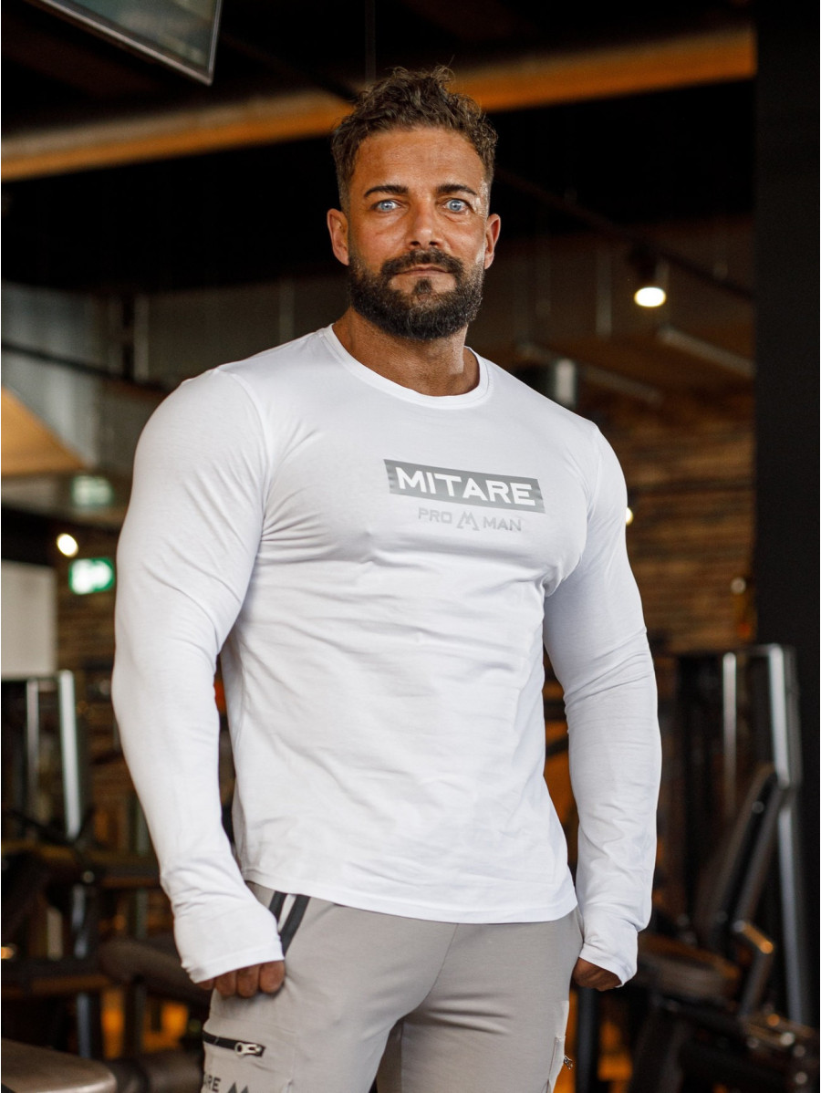 T-shirt manches longues K094 blanc MITARE PRO MAN