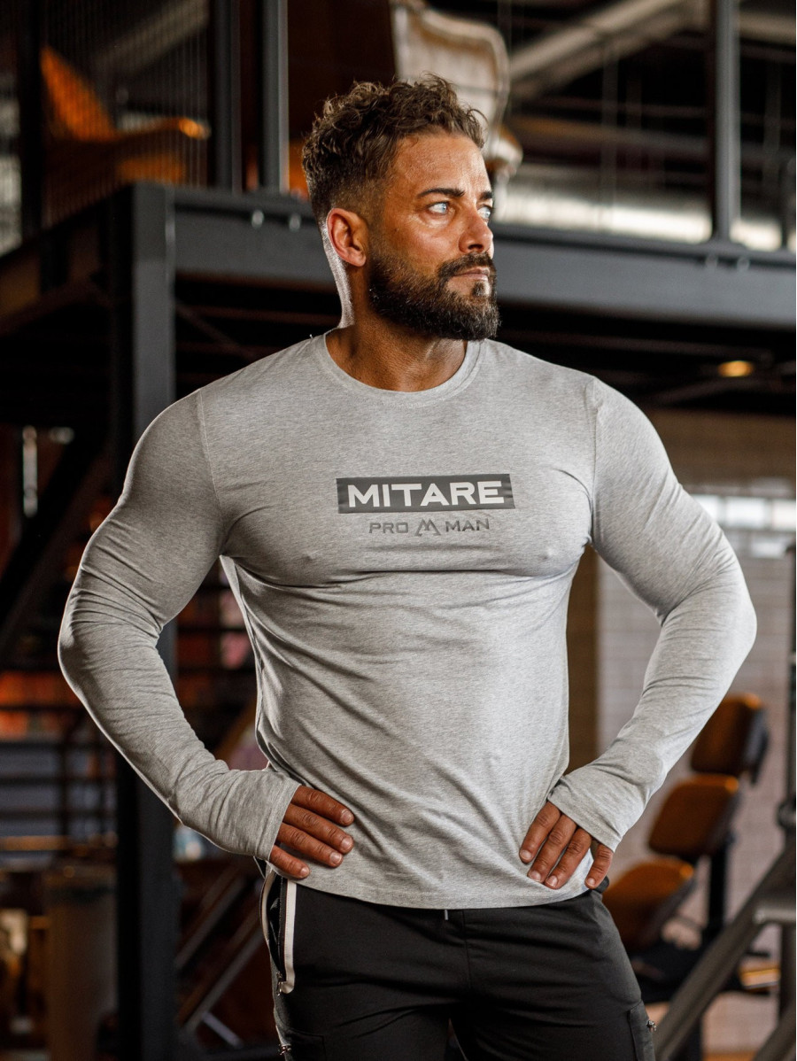 T-shirt manches longues K094 gris MITARE PRO MAN
