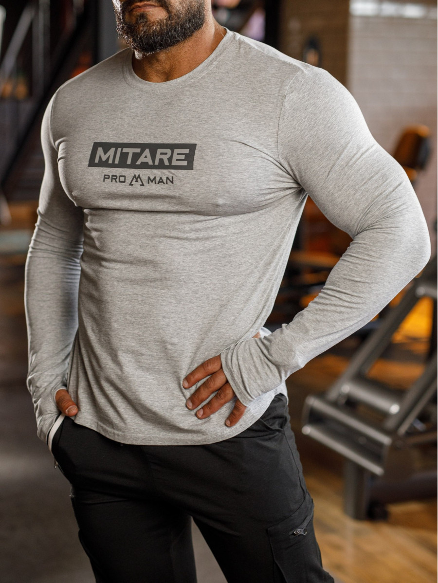 T-shirt manches longues K094 gris MITARE PRO MAN