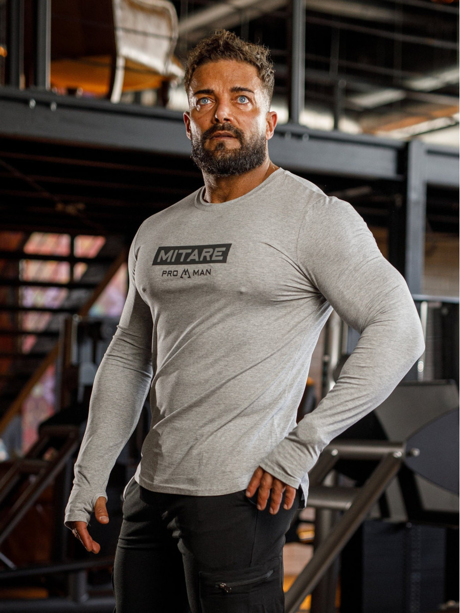 T-shirt manches longues K094 gris MITARE PRO MAN