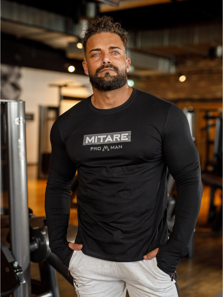 T-shirt manches longues K094 noir MITARE PRO MAN