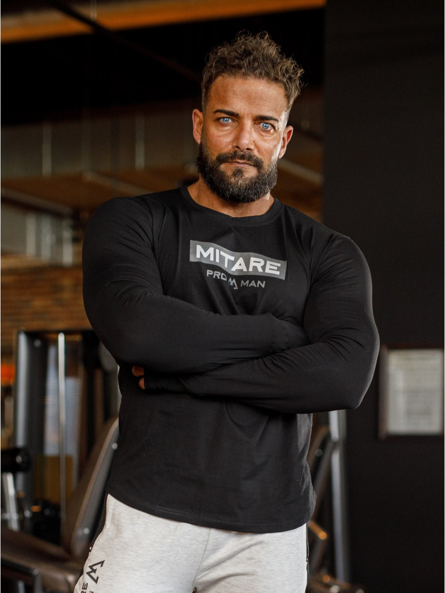 T-shirt manches longues K094 noir MITARE PRO MAN