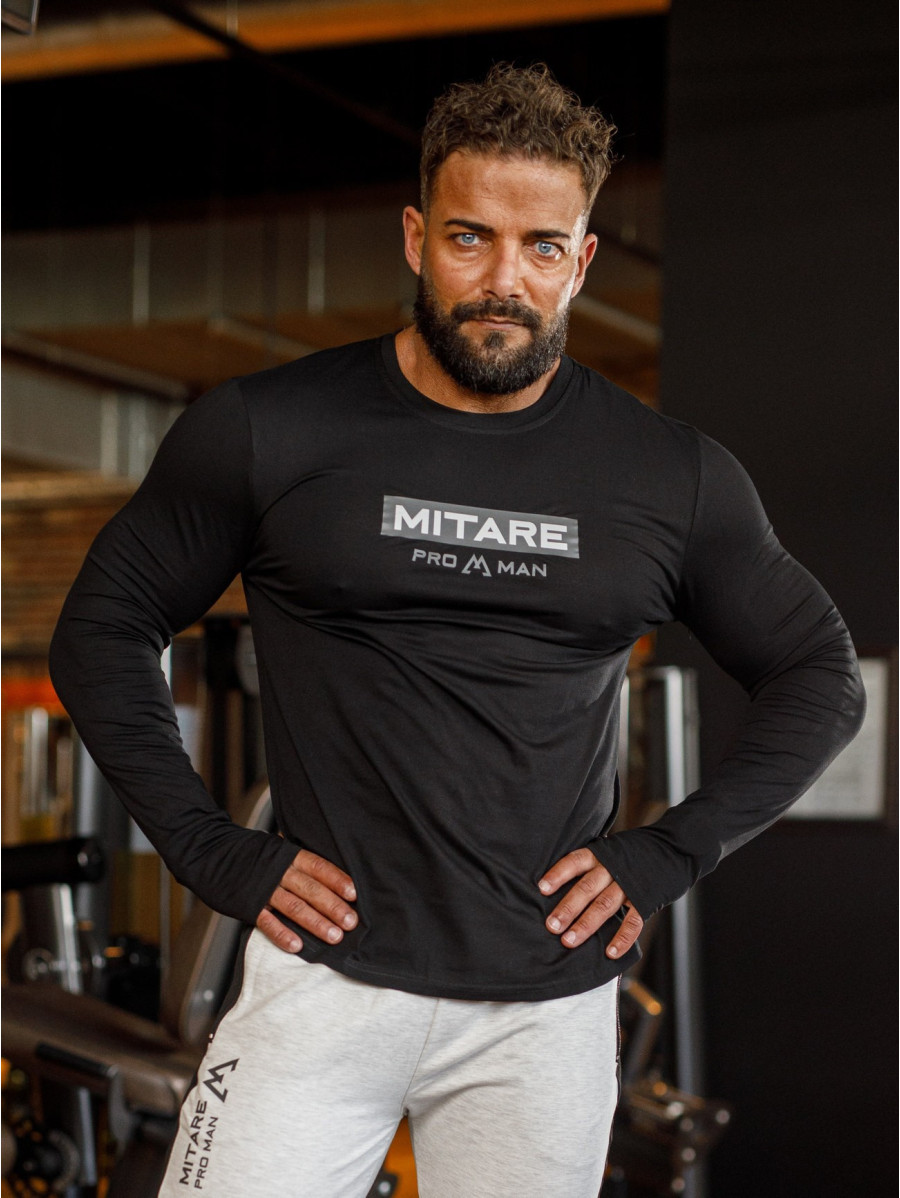 T-shirt manches longues K094 noir MITARE PRO MAN
