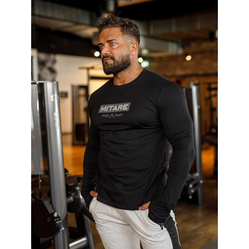 T-shirt manches longues K094 noir MITARE PRO MAN