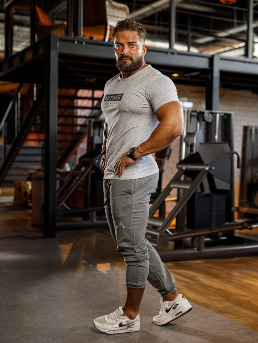 Tee shirt K093 gris MITARE PRO MAN