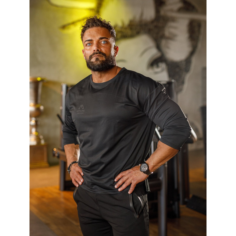 T-shirt manches longues K101 noir MITARE PRO MAN