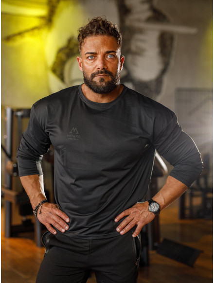 T-shirt manches longues K101 noir MITARE PRO MAN
