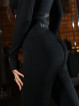 Legging sans couture PUSH UP MAX K001 noir MITARE