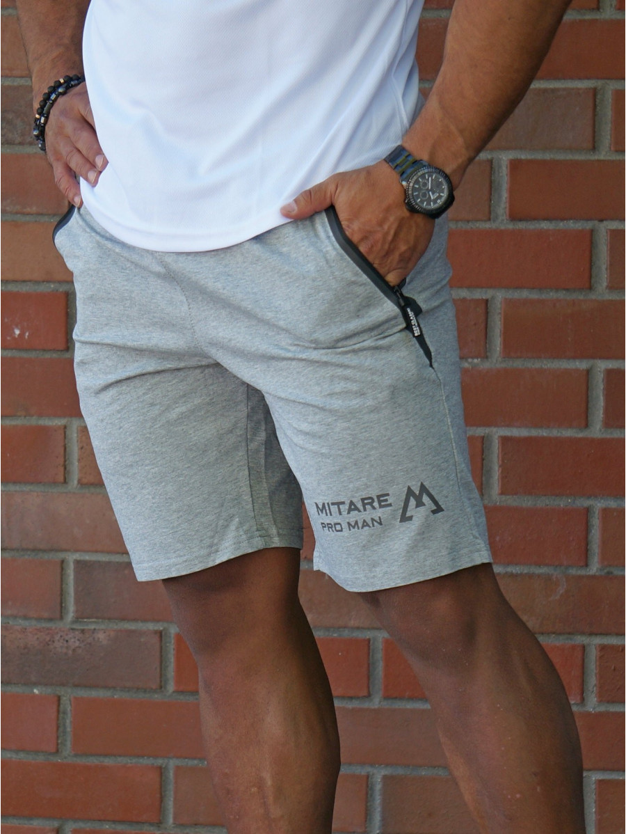 Short BEST CLASSIC K112 gris clair MITARE PRO MAN