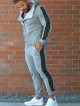 Sweat à capuche K097 gris foncé MITARE PRO MAN