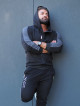 Sweat à capuche K097 noir MITARE PRO MAN