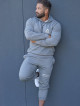 Sweat à capuche K088 gris foncé MITARE PRO MAN