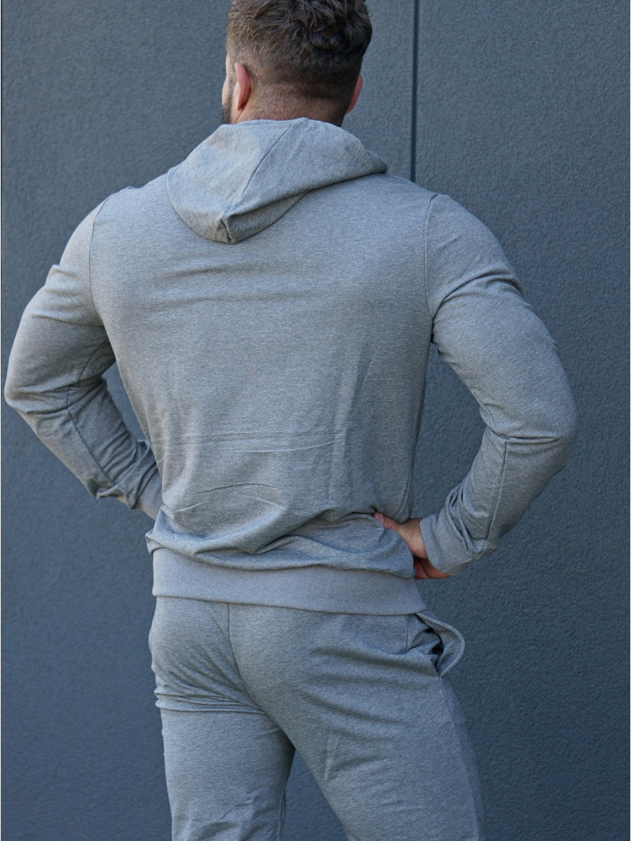 Sweat à capuche K088 gris foncé MITARE PRO MAN