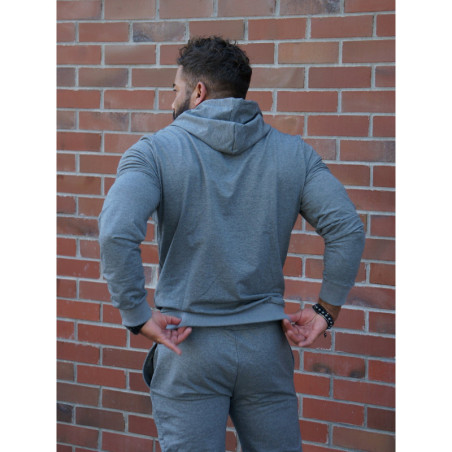 Sweat à capuche K103 gris foncé MITARE PRO MAN