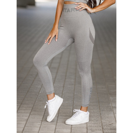 Legging sans couture PUSH UP MAX K001 gris clair MITARE