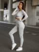 Top court sans couture PUSH UP MAX MARBLE K110 gris clair MITARE