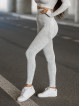 Legging sans couture PUSH UP MAX MARBLE K111 gris clair MITARE