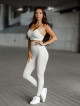 Legging sans couture PUSH UP MAX K001 latté MITARE