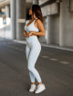 Legging sans couture PUSH UP SUNNY K113 mer bleue MITARE