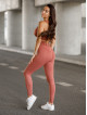 Legging PUSH UP modelant et amincissant SUNNY K113 rose poussiéreux MITARE