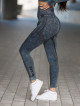 Legging gainant amincissant PUSH UP MAX MARBRE K111A noir MITARE