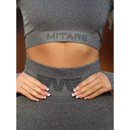 Legging gainant amincissant PUSH UP MAX K001A gris foncé MITARE