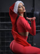 Top court sans couture PUSH UP MAX K084 rouge MITARE
