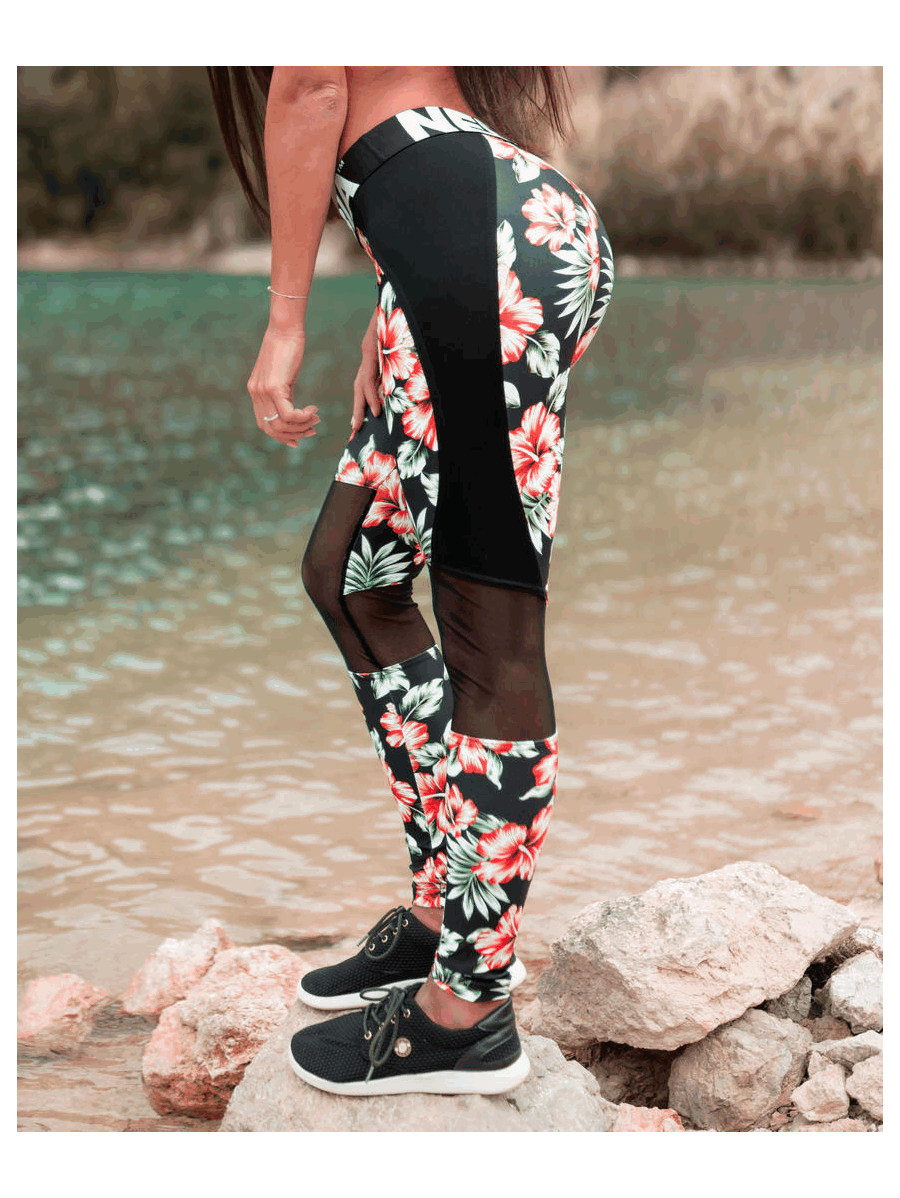 Legginsy ALOHA BABE MODEL N550 NEBBIA