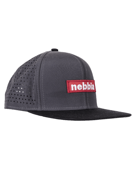 Czapka NEBBIA SNAP BACK N163 szara