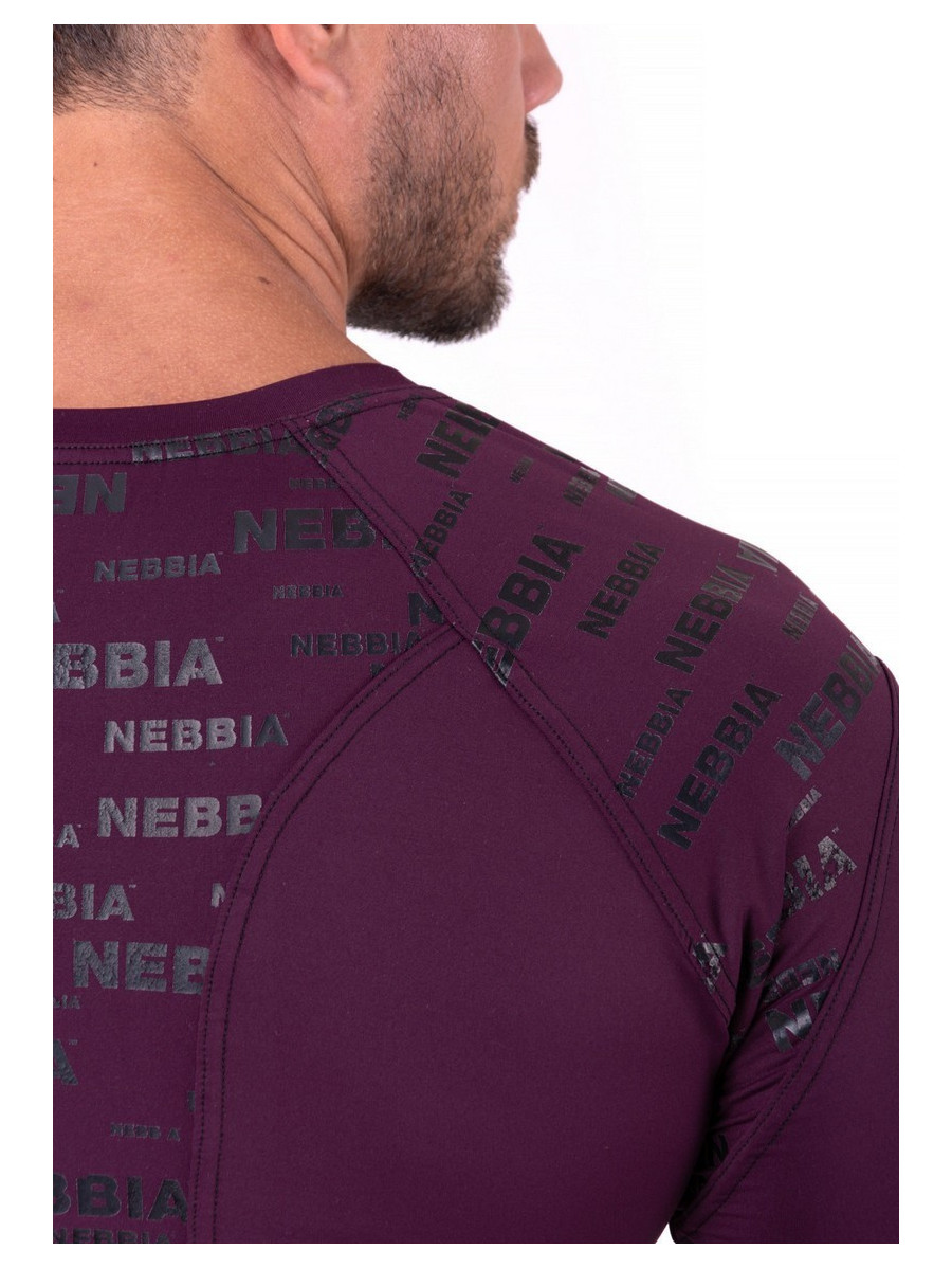 Koszulka kompresyjna HERO N146 BURGUND NEBBIA