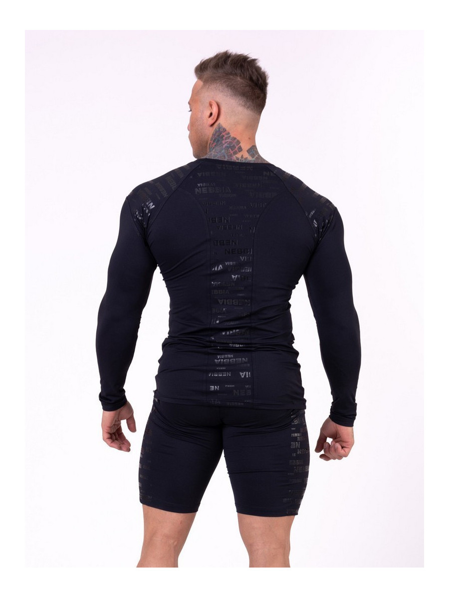 Szorty rowerowe ROAD HERO N161 czarne NEBBIA
