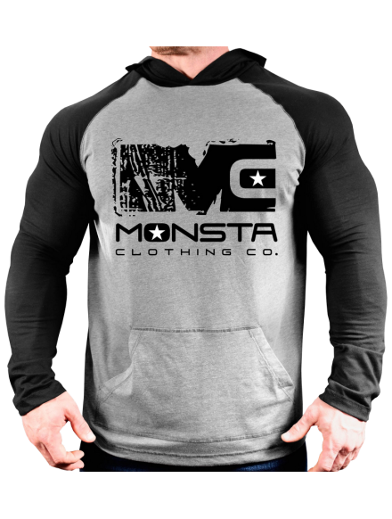 Koszulka MC-MONSTA M107 GREY MONSTA