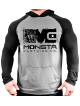 Koszulka MC-MONSTA M107 GREY MONSTA