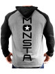 Koszulka MC-MONSTA M107 GREY MONSTA