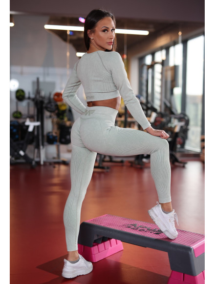 Crop Top Sans Couture DREAM K107 olive MITARE 2
