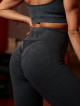 Legging gainant amincissant DREAM PUSH UP K108A graphite MITARE